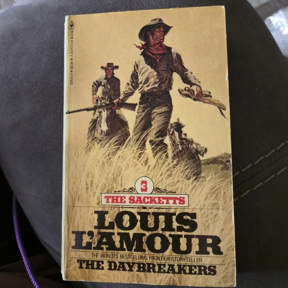 Louis L’Amour The Daybreakers 1982 Vintage Paperback‎ The Sacketts #3